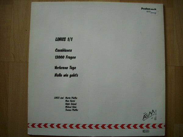 Linus (42) : 1/1 (12", MiniAlbum)