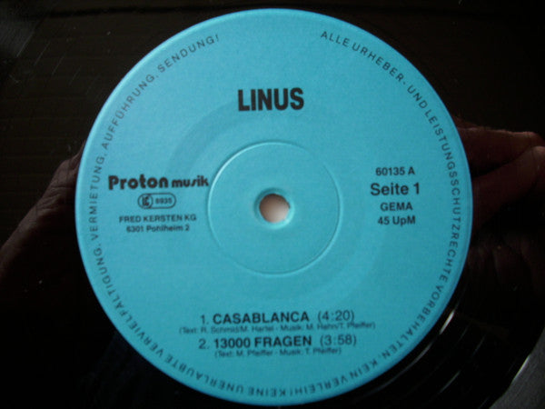 Linus (42) : 1/1 (12", MiniAlbum)
