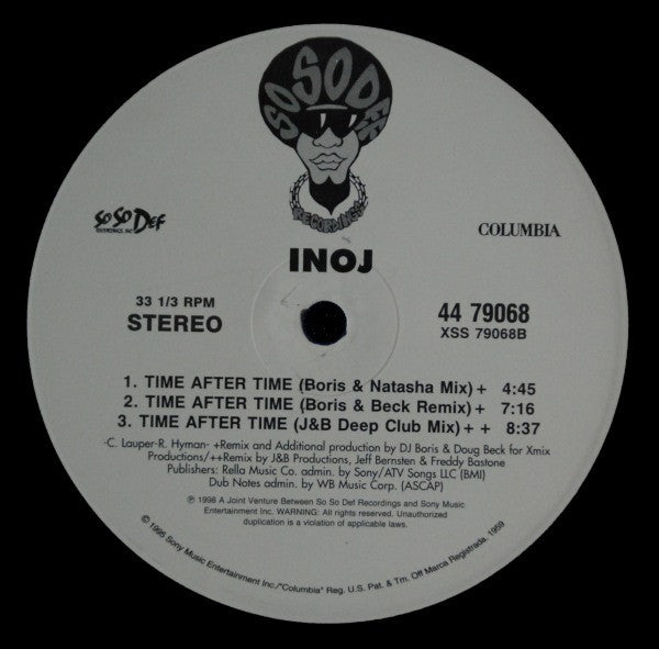 Inoj : Time After Time (12")