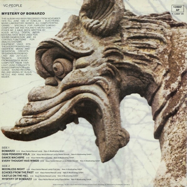 VC-People : Mystery Of Bomarzo (LP, Album)