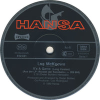 Les McKeown : It's A Game (12", Maxi)