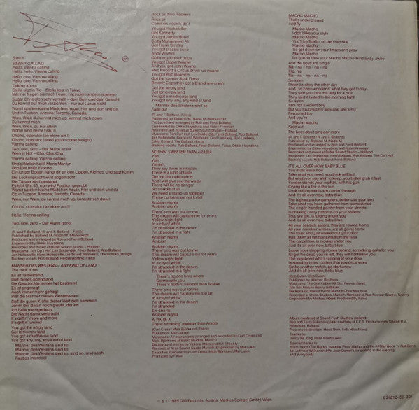 Falco : Falco 3 (LP, Album, Club)