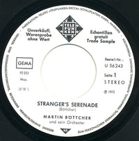 Martin Böttcher Und Sein Orchester* : Stranger's Serenade / Fiesta In Belo Horizonte (7", Single, Promo)