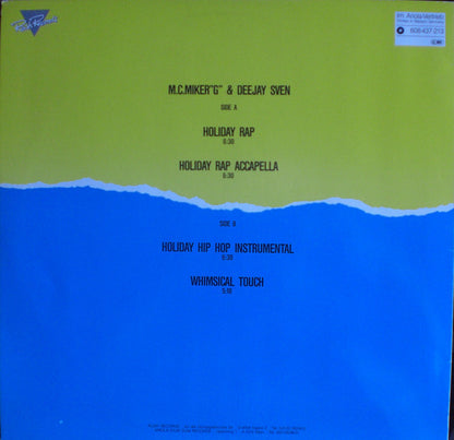 M.C.Miker"G" & Deejay Sven* : Holiday Rap (12")