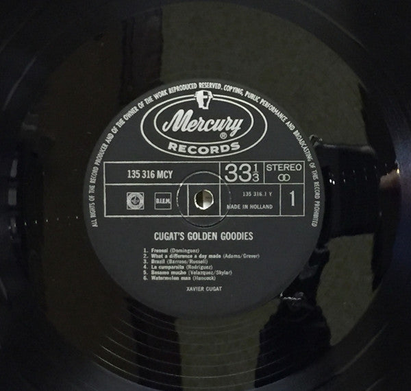 Xavier Cugat : Cugat's Golden Goodies (LP, Album)