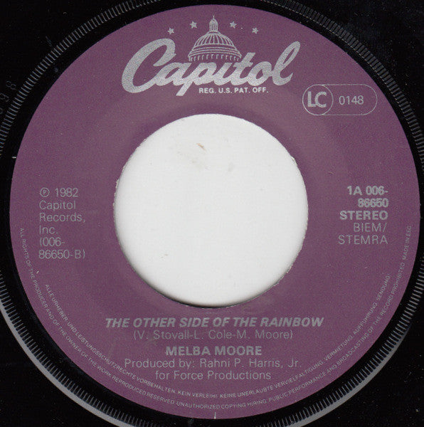 Melba Moore : Mind Up Tonight (7", Single)