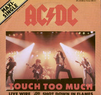 AC/DC : Touch Too Much (12", Maxi, Ltd)