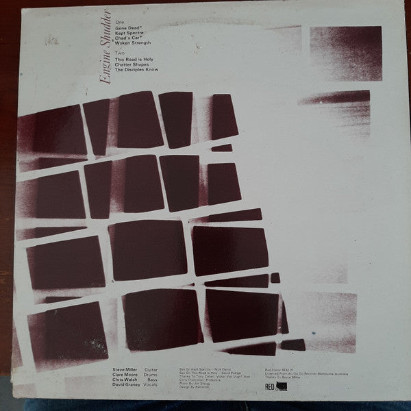 The Moodists : Engine Shudder (LP, MiniAlbum)