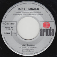 Tony Ronald : Lady Banana (7", Single, Promo)
