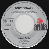 Tony Ronald : Lady Banana (7", Single, Promo)