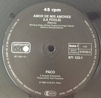 Paco (4) : Amor De Mis Amores (12")