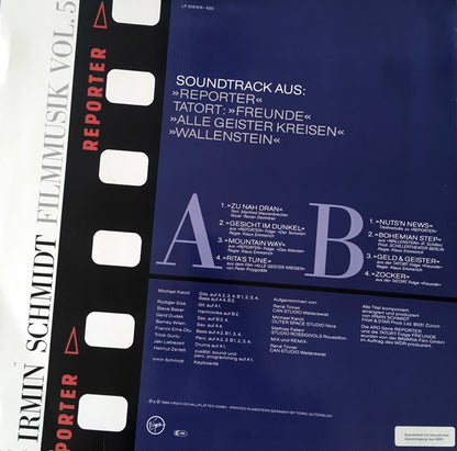 Irmin Schmidt : Filmmusik Vol. 5 (LP, Album)