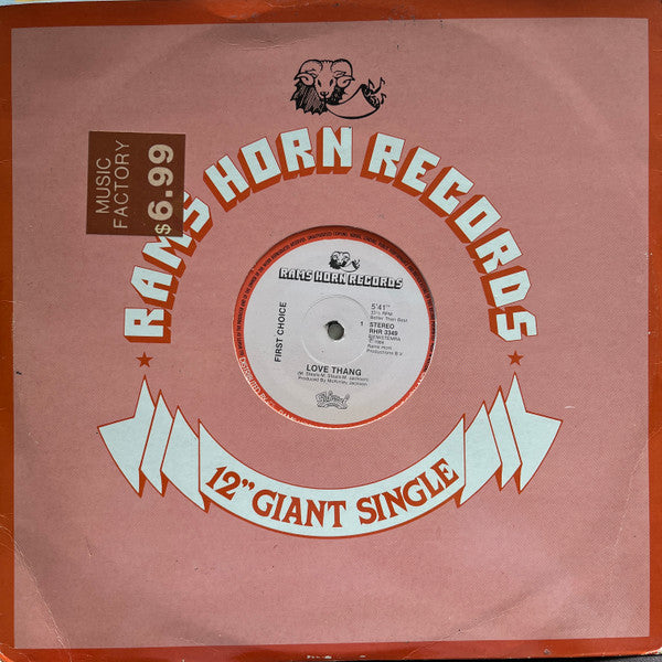 First Choice : Love Thang (12")