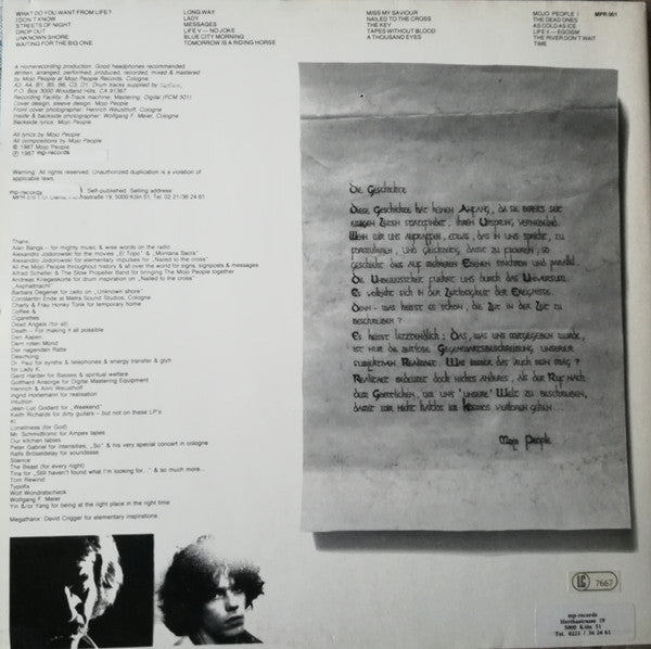 Mojo People : Mojo People (2xLP, Album)