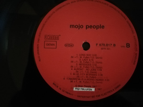 Mojo People : Mojo People (2xLP, Album)