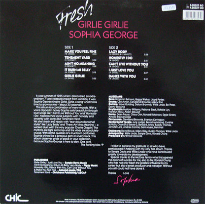 Sophia George : Fresh (LP, Album)