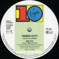 Inner City : Big Fun (12", Single)
