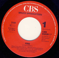 Bruce Springsteen & The E Street Band* : Fire (7", Single)