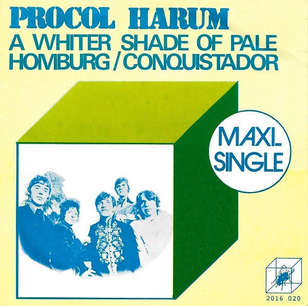 Procol Harum : A Whiter Shade Of Pale / Homburg / Conquistador (7", Maxi, Lar)