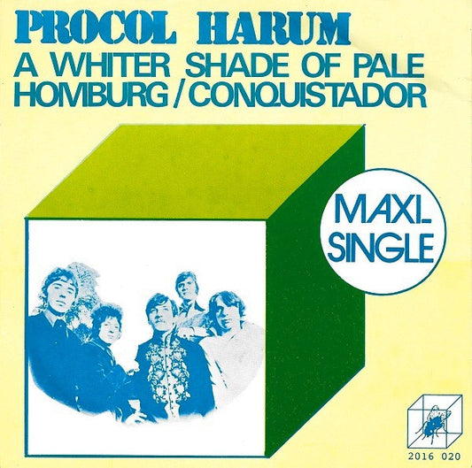 Procol Harum : A Whiter Shade Of Pale / Homburg / Conquistador (7", Maxi, Lar)