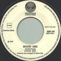 Status Quo : Mystery Song / Drifting Away (7", Single)