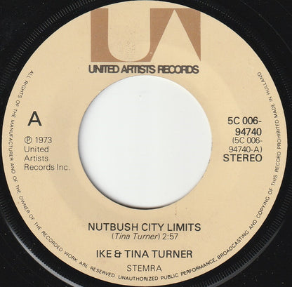 Ike & Tina Turner : Nutbush City Limits (7", Single, RE)