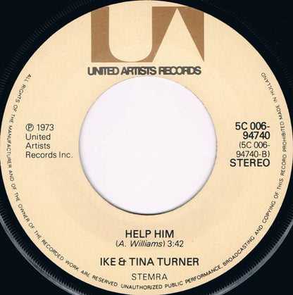 Ike & Tina Turner : Nutbush City Limits (7", Single, RE)