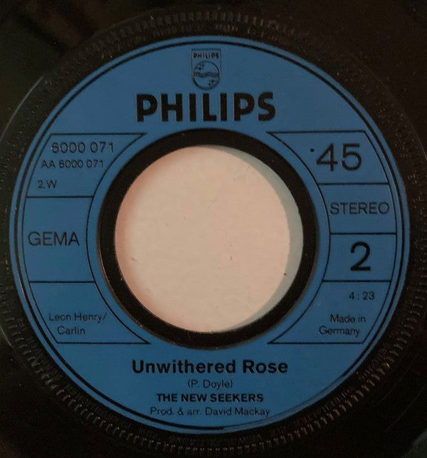 The New Seekers : For You We Sing (7", Single)