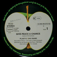 Plastic Ono Band* : Give Peace A Chance (12", Maxi)