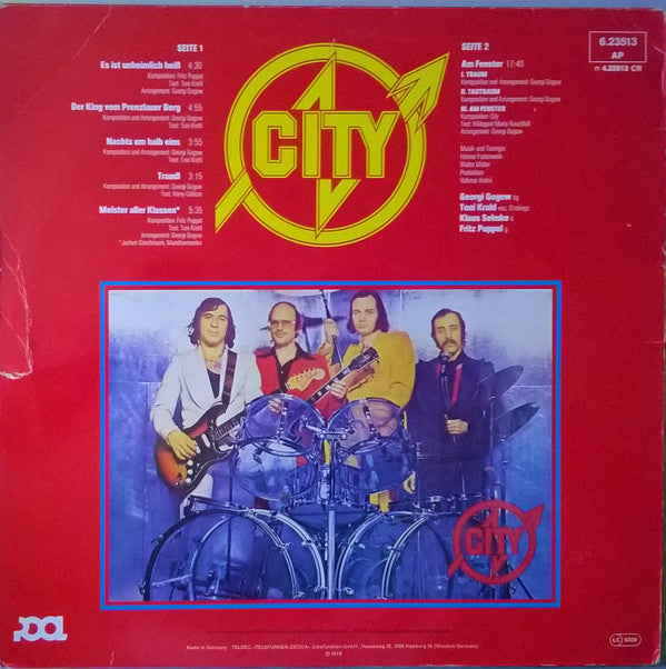 City (3) : City (LP, Album)