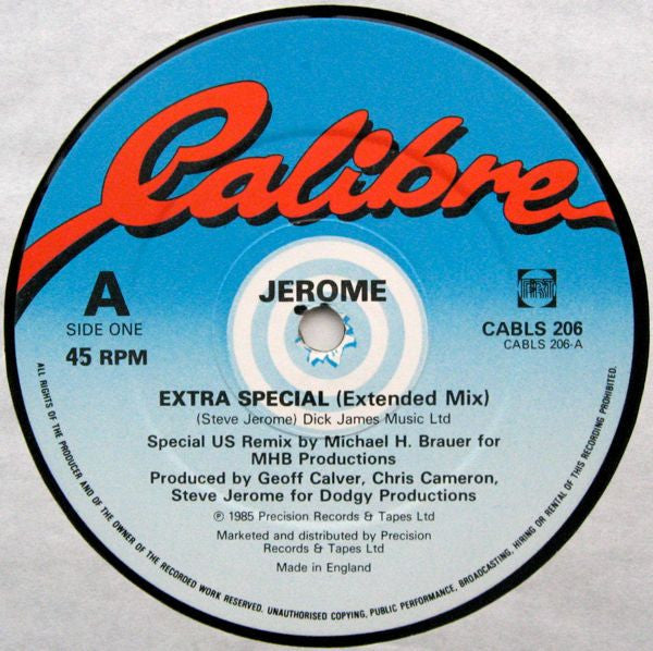 Jerome* : Extra Special (Club Remix) (12")