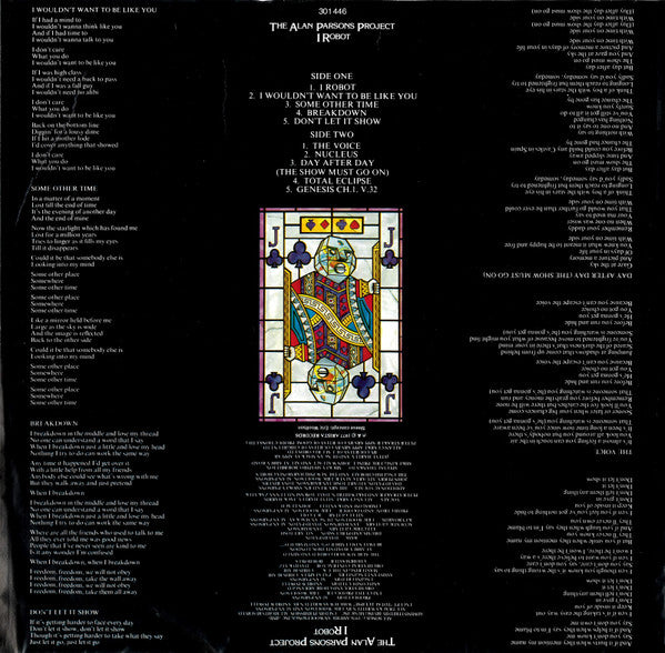 The Alan Parsons Project : I Robot / Pyramid / Eve / The Turn Of A Friendly Card (Box, Comp + LP, Album, RE + LP, Album, RE + LP, Al)