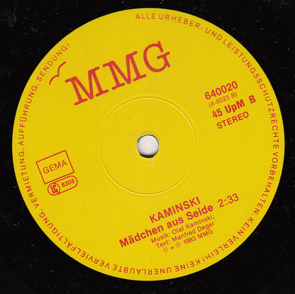 Kaminski (4) : Niemand Zuhaus (7", Single)