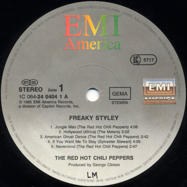 The Red Hot Chili Peppers* : Freaky Styley (LP, Album)