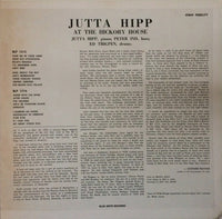 Jutta Hipp : At The Hickory House Volume 2 (LP, Album, Mono)