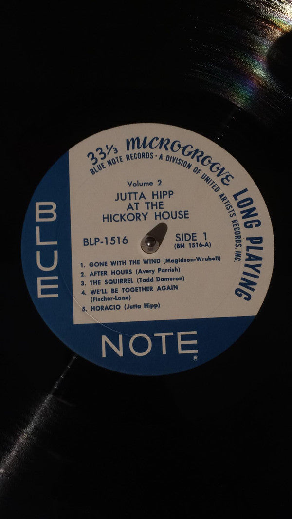 Jutta Hipp : At The Hickory House Volume 2 (LP, Album, Mono)