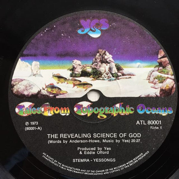 Yes : Tales From Topographic Oceans (2xLP, Album, Gat)
