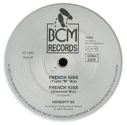 Honesty 69 : French Kiss (12")