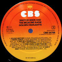 Dr. Hook & The Medicine Show : Golden Highlights (LP, Comp)