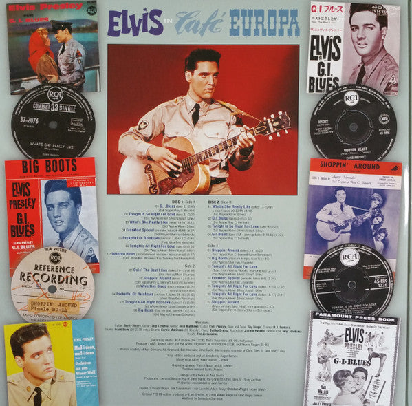 Elvis* : Elvis in Café Europa G.I. Blues Vol. 2 (2xLP, Ltd, S/Edition, 180)