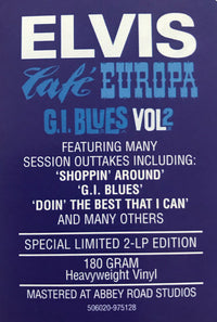 Elvis Presley : Elvis in Café Europa G.I. Blues Vol. 2 (2xLP, Ltd, S/Edition, 180)