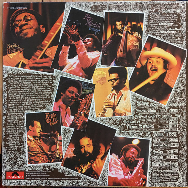 John Mayall : Moving On (LP, Album, RE)