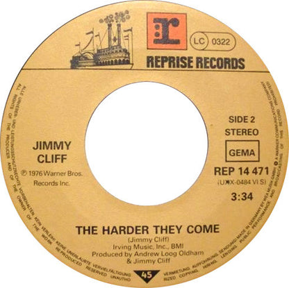 Jimmy Cliff : Viet Nam / The Harder They Come (7")