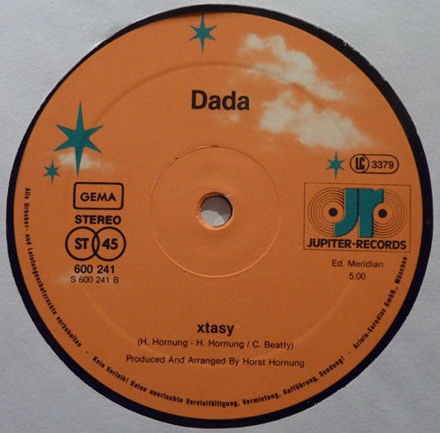 Dada (3) : One Sleeper Too Many (12", Maxi)