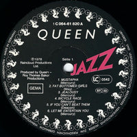 Queen : Jazz (LP, Album, Emb)