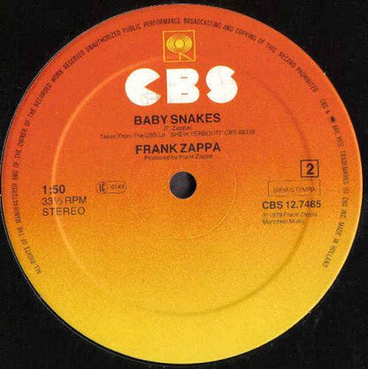 Frank Zappa : Bobby Brown (12", Maxi)