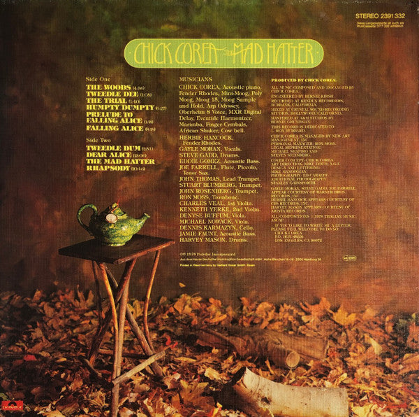 Chick Corea : The Mad Hatter (LP, Album)