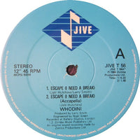 Whodini : Escape (I Need A Break) (12")