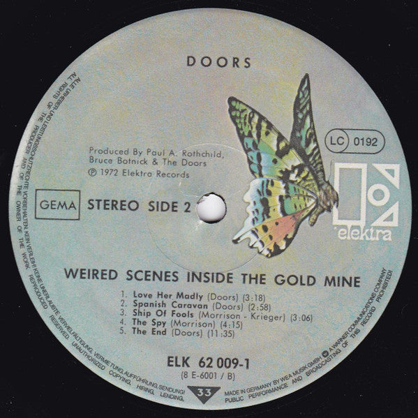 The Doors : Weird Scenes Inside The Gold Mine (2xLP, Comp, RE, Gat)