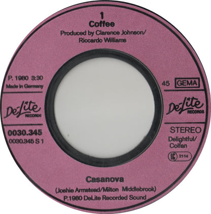 Coffee : Casanova (7")